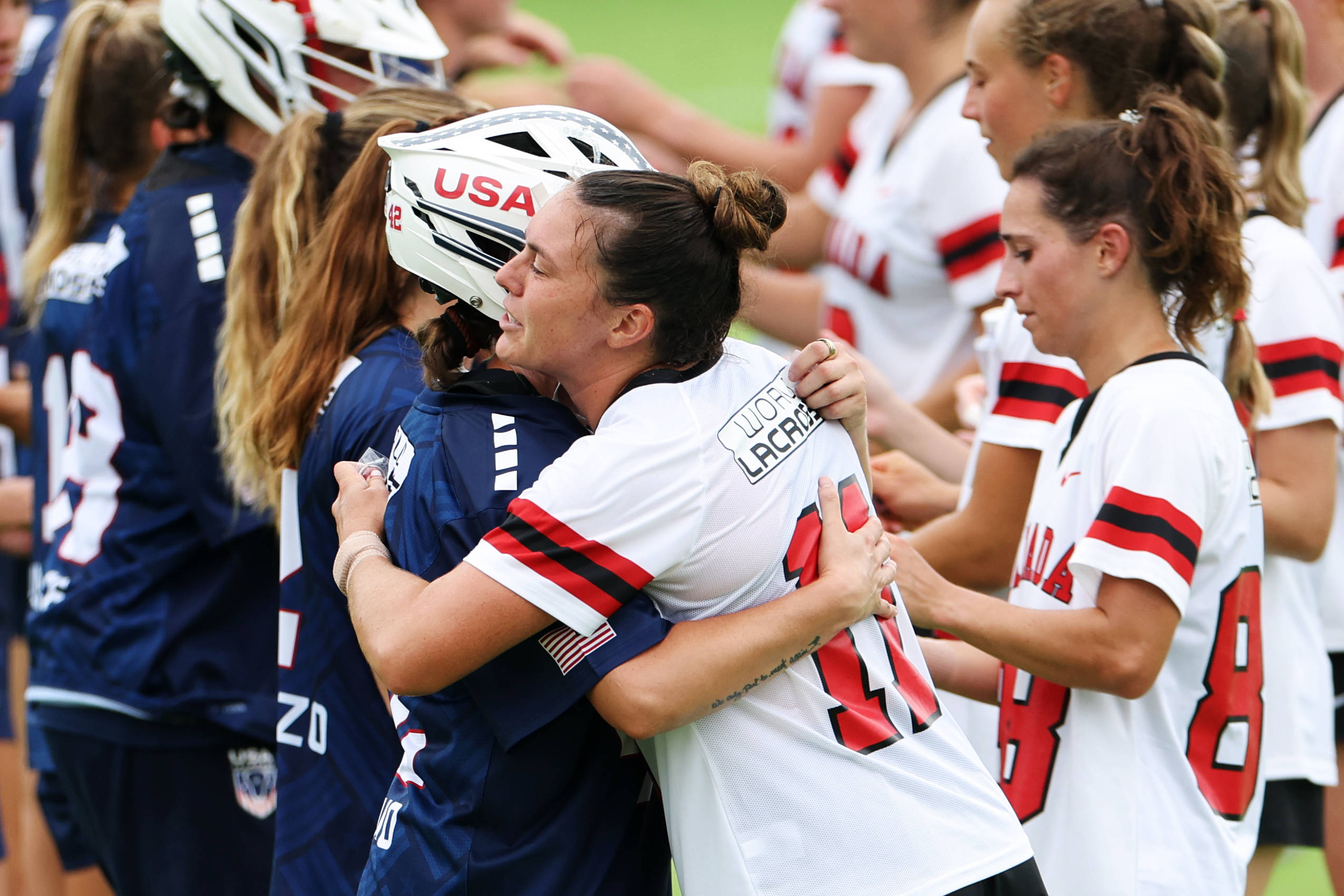 皇冠信用網开户_(成都世运会)棍网球——美国队夺得女子金牌